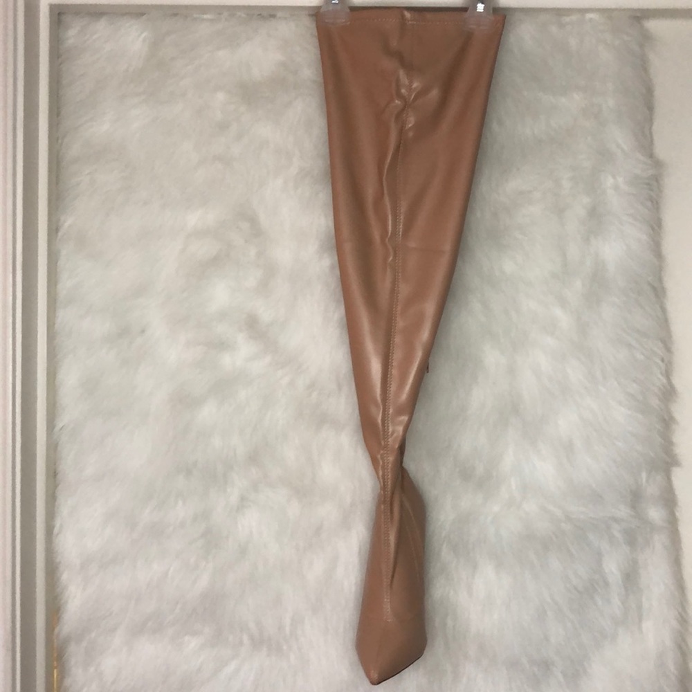 Nude Thigh High Boot